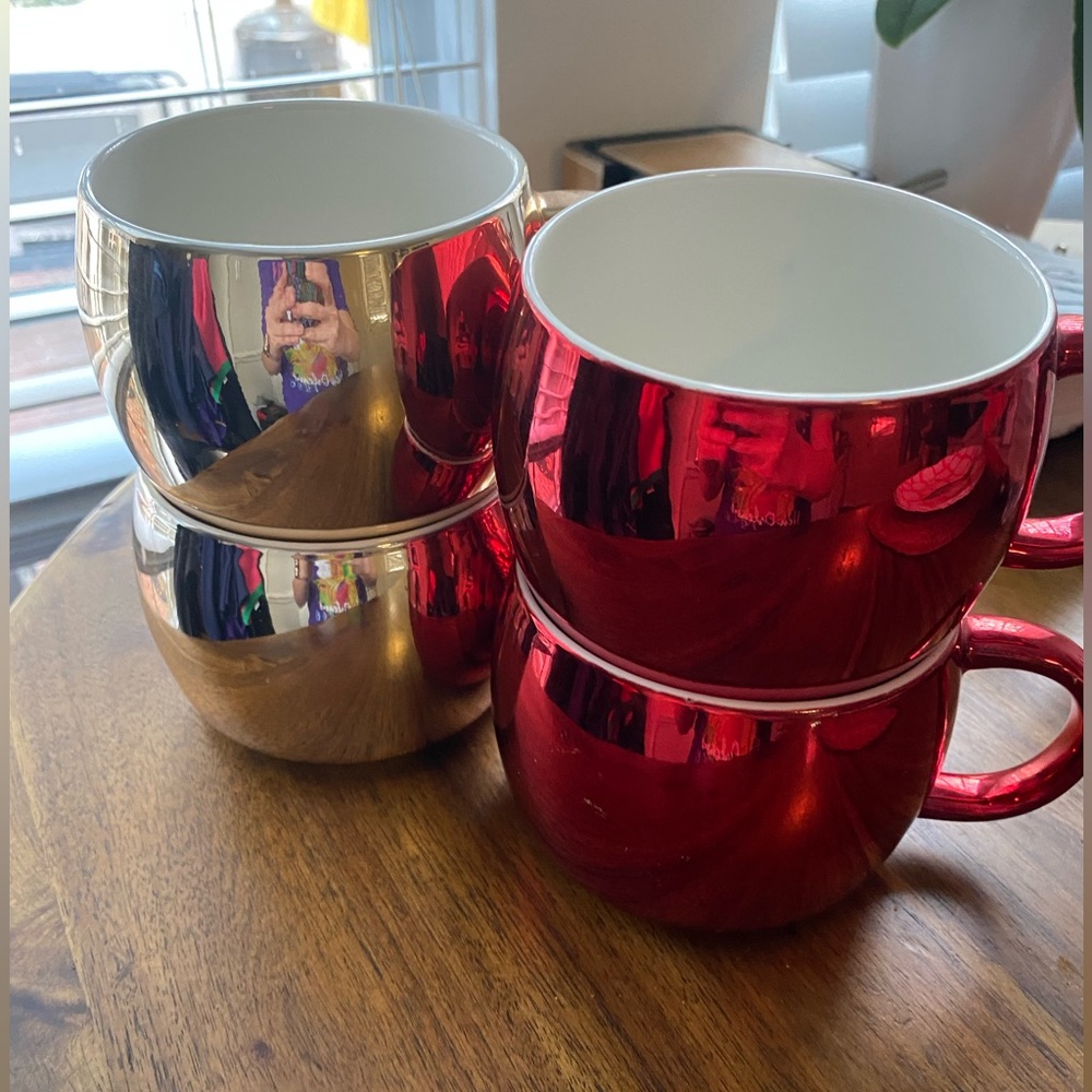 2013 Starbucks Coffee Holiday Mugs.